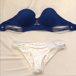 Never worn Victoria’s Secret Bandeau Swimsuit